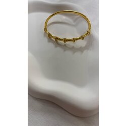 Gold Taşlı Bileklik