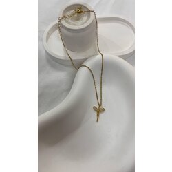 Gold melek kolye 