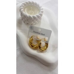 Gold Renk Küpe