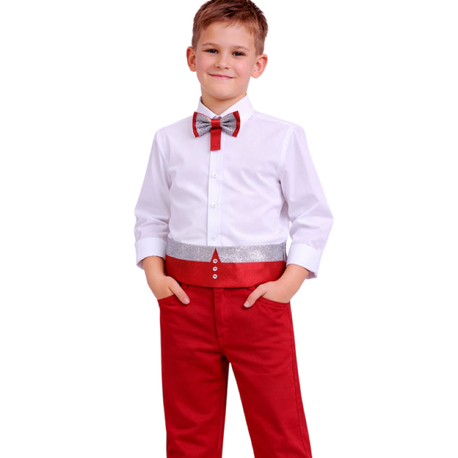 ALK23 GÖMLEK PANTOLON PAPYON/KUŞAK ERKEK TAKIM