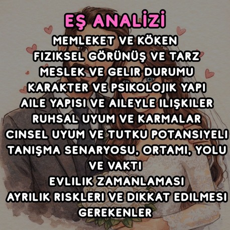 EŞ ANALİZİ