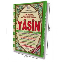 orta boy 41 yasini şerif 192 sayfa  karşılıklı okumalı