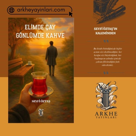 Elimde Çay Gönlümde Kahve Digital E-Kitap