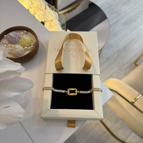 GRAM ALTIN UYUMLU ZİRKON BİLEKLİK