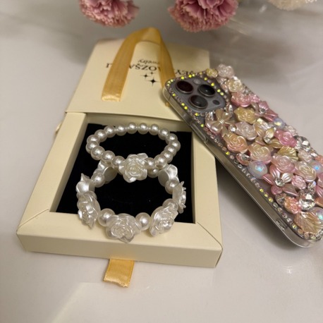 YENİİ! GÜL İNCİ BİLEKLİK SET 