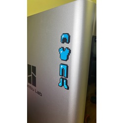 Minecraft Elmas Zırh Manyetik Duvar Süsü