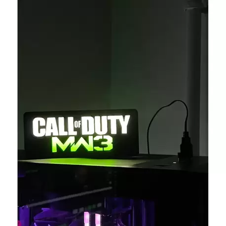 Call of Duty Işıklı Tablo (USB Type A ile çalışmaktadır)