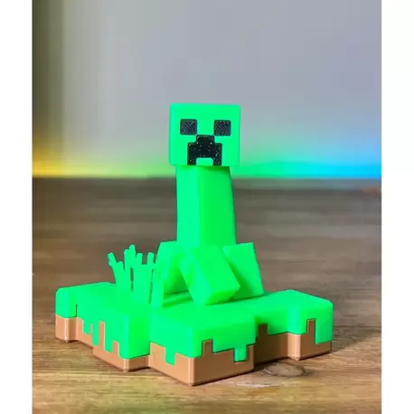 Minecraft Creeper Çim Ada Hediyelik Figür