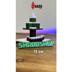 Kişiye Özel Minecraft Anahtarlık