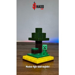 Minecraft  Ada Modeli - 4x4 Boyutunda