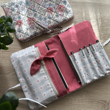 El Yapımı Çok Amaçlı Organizer | Defter ve Kitap Kılıfı (Kalemlikli)