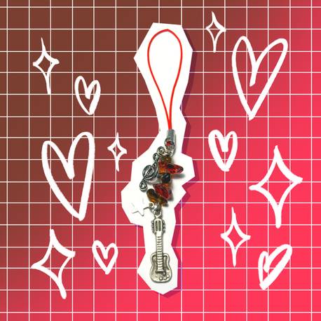 KIRMIZI MÜZİK CHARM 