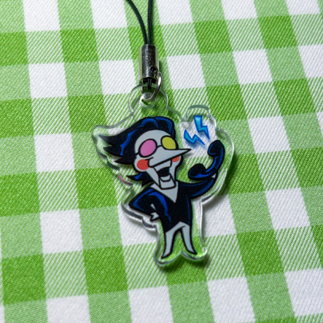 DELTARUNE SPAMTON AKRİLİK CHARM