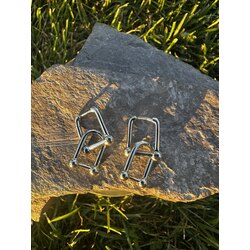 Silver küpe