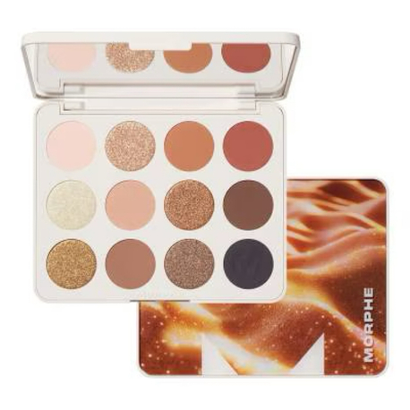 MORPHE ChromaPlus 12-Pan Eyeshadow Palette Flickering Sands