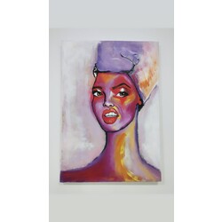 35x50 cm ebatında tuval üzerine akrilik çalışma