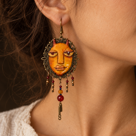 Shanooz Div Earrings (pair)