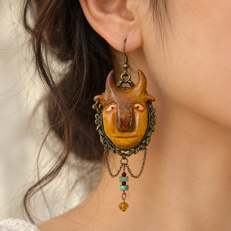 Tavrooz Div Earrings (pair)