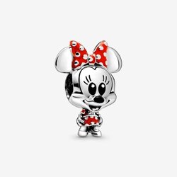 Disney, Puantiye Fiyonklu ve Elbiseli Minnie Charm