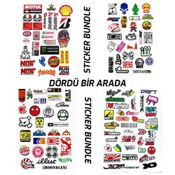 Stiker JDM  Temalı 4 ‘lü set 239,90 TL  yerine 179,90TL 
