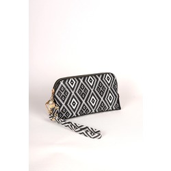 BagMolly El Çantası Orta Boy Telefon Çantası Kilim Desenli