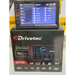 DRİVETECH DC-715 DOUBLE TEYP BLUETOOTH USB AUX 4X60WAT