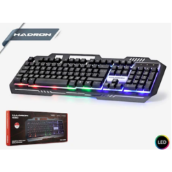 Hadron HD863/20 Usb Kablolu RGB Işıklı Metal Gaming Q Klavye