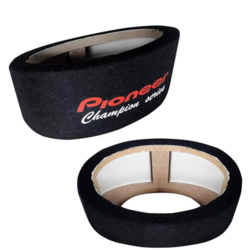 BOŞ KABİN OVAL SİYAH PIONEER YÜKSELTME MDF (2 ADET)