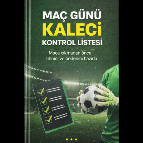Maç Günü Kaleci Kontrol Listesi – El Kitabı (Mini PDF)