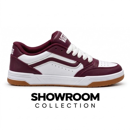 Vans Uptown Low Maroon/White Gum