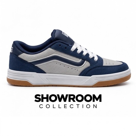 Vans Uptown Low Navy/Grey Gum