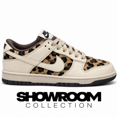 Nike Dunk Low (Khaki / Team Red / Baroque Brown)