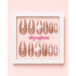 No.12 — Rose gold krom, altın süs