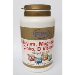 Ersağ kalsiyum magnezyum çinko d vitamini takviyesi