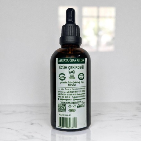Üzüm Çekirdeği Yağı – 125ml.