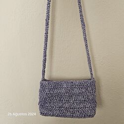 simli polyester çanta
