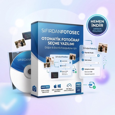 SıfırdanFotoSec - Toplu Fotoğraf Seçme Paneli