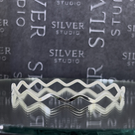 925 ayar gümüş zigzag ajda