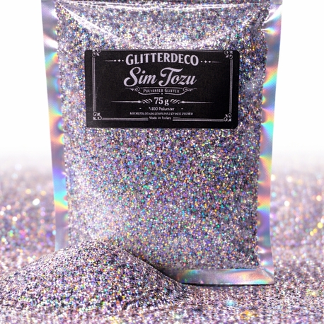 Halogram Çok Renkli Glitter 75gr