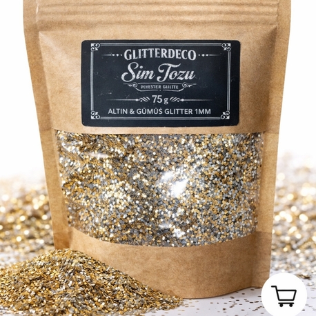 Gold/Silver Chunky Glitter 