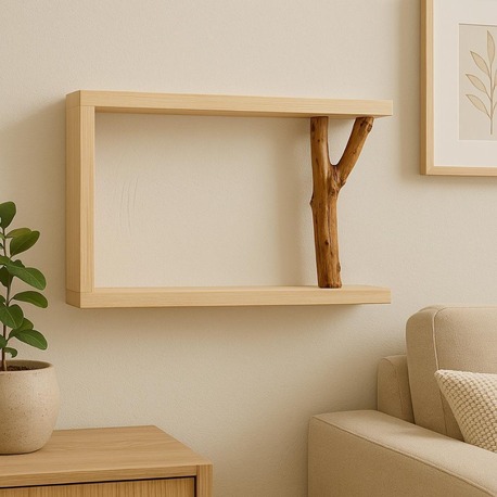 "House Tree" Duvar Rafı / Anahtarlık 