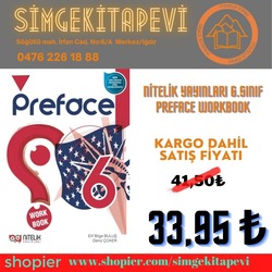 NİTELİK YAYINLARI 6.SINIF PREFACE WORKBOOK