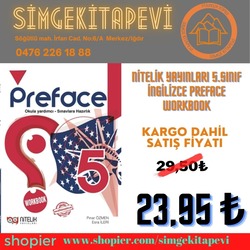 NİTELİK YAYINLARI 5.SINIF İNGİLİZCE PREFACE WORKBOOK