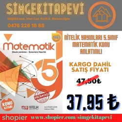 NİTELİK YAYINLARI 5.SINIF MATEMATİK KONU ANLATIMLI