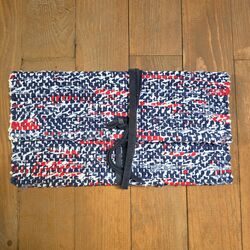Elde Çul/Çaput Dokuma Çanta (Hand-woven Rag Clutch)