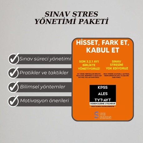 Sınav Stres Yönetimi Paketi - 2025