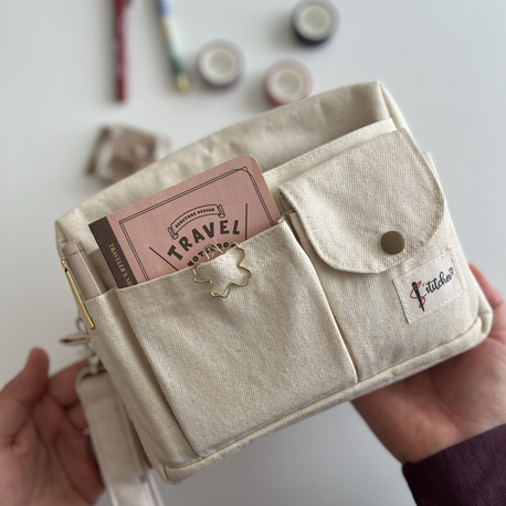 Mini organizer çanta ( anahtarlık dahil) 