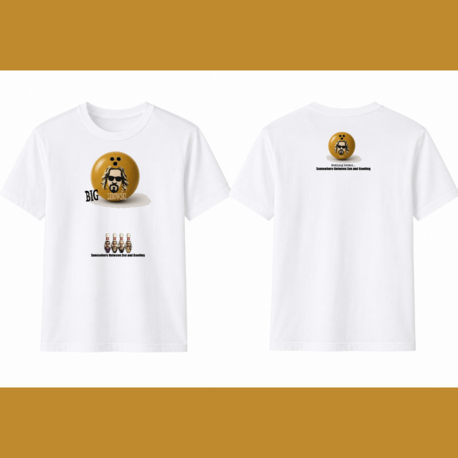 BIG LEBOWSKİ ARŞİV SERİSİ BEYAZ T-SHIRT