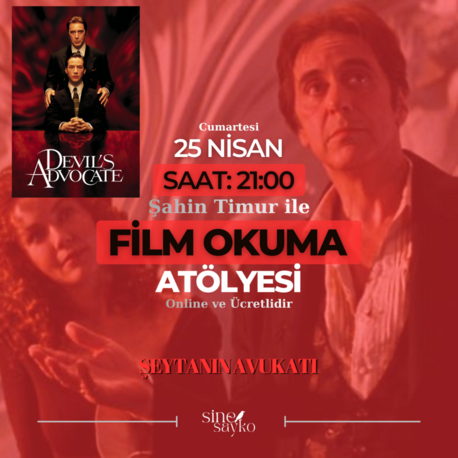 ŞEYTANIN AVUKATI FİLM OKUMA ATÖLYESİ VİDEO KAYDI