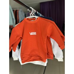 Turuncu Vans Logolu Çocuk Sweatshirt